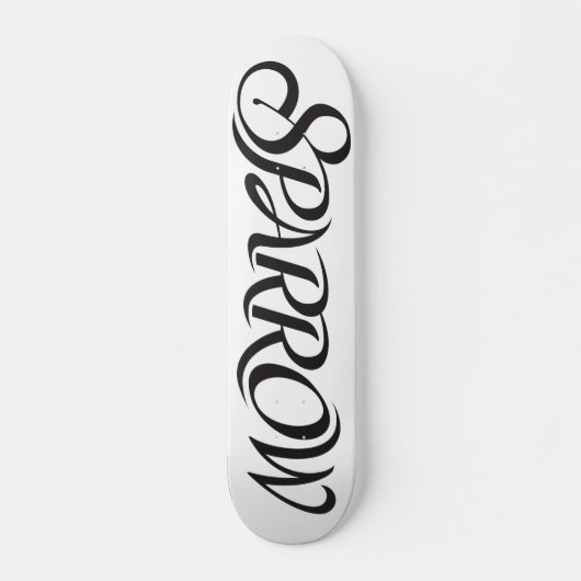 Sparrow Skateboard Deck (Voorkant)