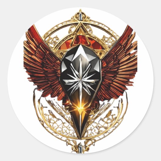 "Sparrow Whispers : Sticker (Devant)