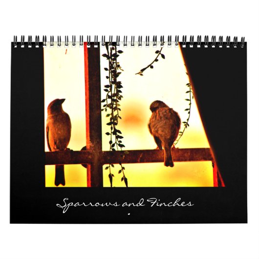 Sparrows en Finches Kalender (Hoes)
