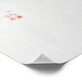 Sparrows Flying, Watanabe Seitei Poster (Hoek)