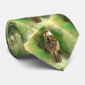 Sparrows Stropdas - groen (Opgerold)