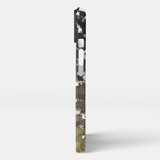 Sparse Leaves Camo iPhone Case iPhone Hoesje (Linkerkant)