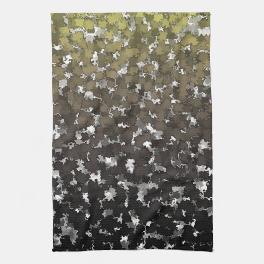 Sparse Leaves Camo Theedoek (Verticaal)