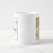 Sparse Tree Silhouette door Megan Meagher Jumbo Mok (Voorkant)
