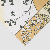 Sparse Tree Silhouette door Megan Meagher Tissuepapier (Detail)