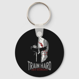 Sparta Helmet Gym Motivation Gift Sleutelhanger