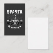 Sparta visitekaartje (Voorkant / Achterkant)