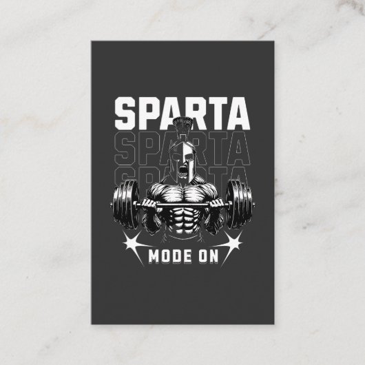 Sparta visitekaartje (Voorkant)