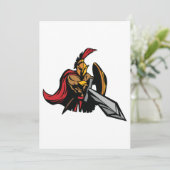 Spartaan Kaart (Staand voorkant)