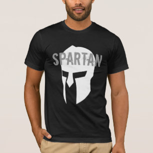 Spartaans zwart T-shirt