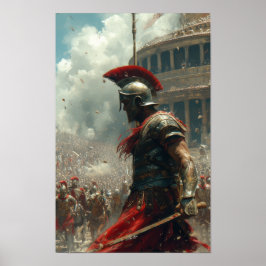 Spartacus Vechten - Legendarische Gladiator Poster