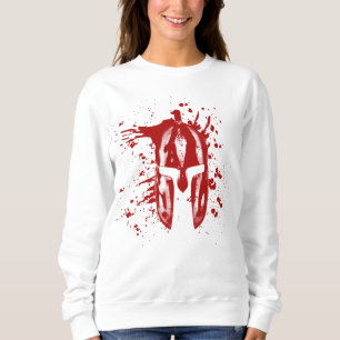 Spartan Blood Helmet American Spartan Molon Labe Trui