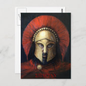 SPARTAN BRIEFKAART (Voorkant / Achterkant)