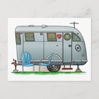 Spartan Camper Trailer RV Briefkaart
