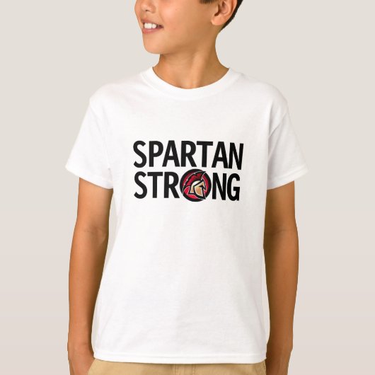 Spartan Fort. T-shirt personnalisé (Devant)
