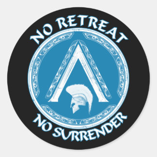 Spartan Guerrier et Sticker Symbole Lambda