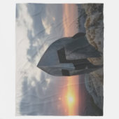 SPARTAN HELMET FLEECE DEKEN (Voorkant)