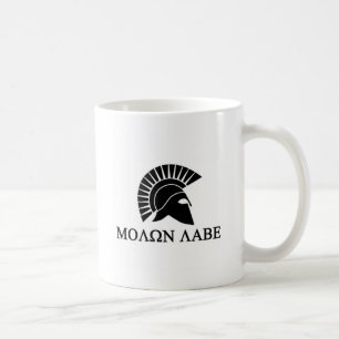 Spartan Helmet Molon Labe Koffiemok