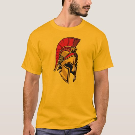 SPARTAN HELMET T-SHIRT (Voorkant)