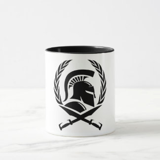 Spartan Helmet Wreath en Sword Mok