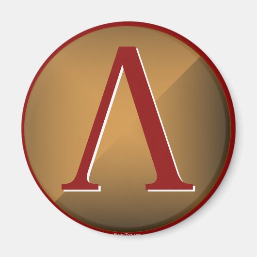 Spartan Lambda Shield Magneet (Voorkant)