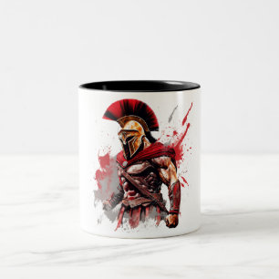 Spartan Spirit: Onbevreesde krijger Mok