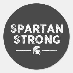 Spartan Sterke, Spartan Community Honors Victims Ronde Sticker