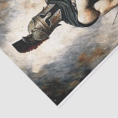 Spartan Warrior Decoupage Tissuepapier (Detail)
