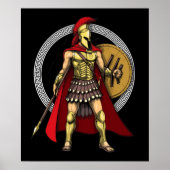 Spartan Warrior Poster (Voorkant)
