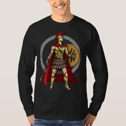 Spartan Warrior T-shirt (Voorkant)