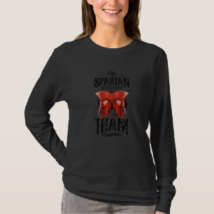 Spartan Warriors Team Helmet Sparta Workout Gym Gl T-shirt