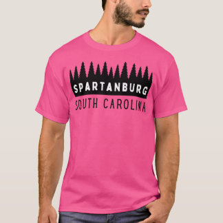 Spartanburg South Carolina SC Toeristische souveni T-shirt