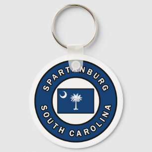 Spartanburg South Carolina Sleutelhanger