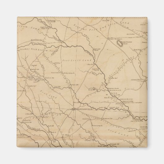 Spartanburgh District, South Carolina Magneet (Voorkant)