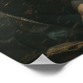 Spartanen vechten in het Perzische Rijk Poster (Hoek)