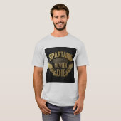 Spartiates Éternels Le T-Shirt Esprit Inflexible (Devant entier)