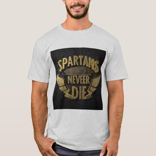 Spartiates Éternels Le T-Shirt Esprit Inflexible (Devant)