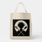 Spatels Grappig Koken Wilde Chef Tote Bag (Achterkant)