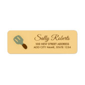 Spateltekening Etiket (Voorkant)