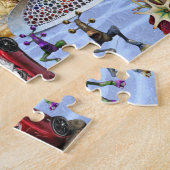 Spatie buitenaardse puzzel planeet kinder meisjes legpuzzel (Zijkant)