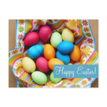 Spatie de de Kleurrijke Eieren & Bloemen - van