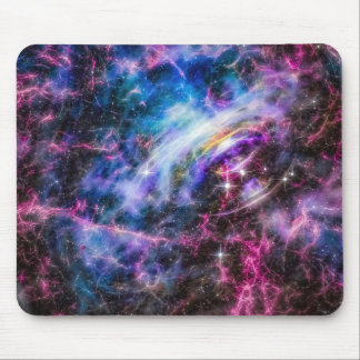 Spatie Galaxy Hyper Speed Nebula Muismat