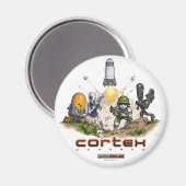 Spatmagneet voor cortex-commando magneet (Voorkant / Achterkant)