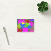 Spatpatroon met verf 3 post-it® notes (Kantoor)