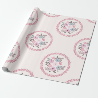 spatroon in kleine bloemen. Millefl Cadeaupapier