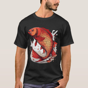 Spattende vis t-shirt
