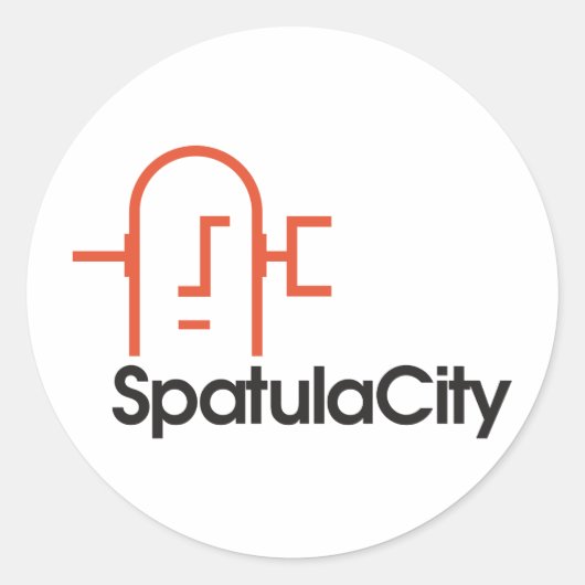 Spatula City Sticker (Voorkant)