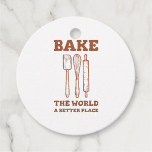 Spatula en rolspellen maken de hele wereld kapot bedankjes labels