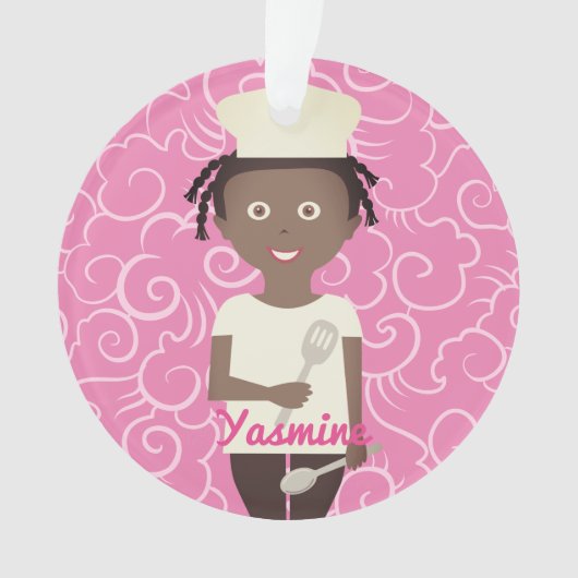 Spatula, une jeune cuisinière afro-américaine pers (devant)