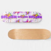 spatverf skateboard (Horizontaal)